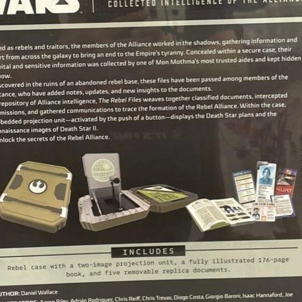 Star Wars The Rebel Files Collected Intelligence Of The Alliance-NEW Sealed - Picture 4 of 4